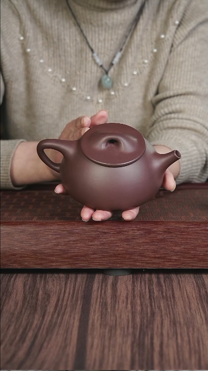 【闪购商品】紫砂茶壶老紫泥 大满瓢