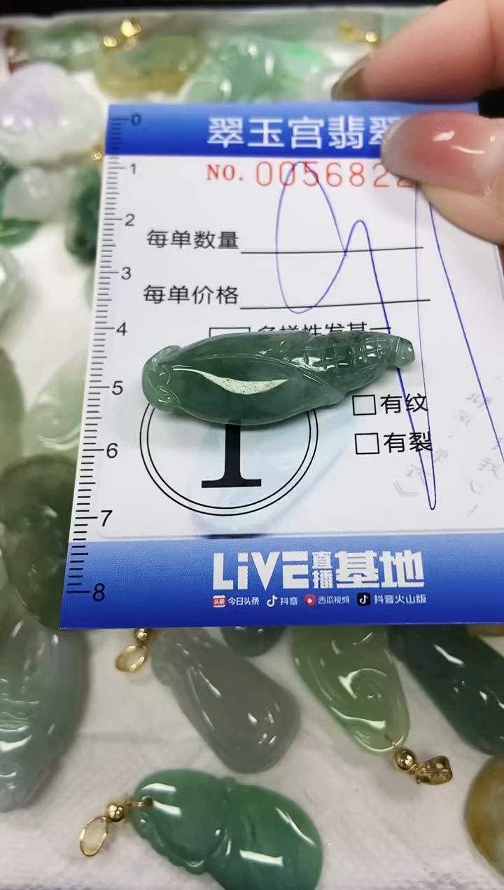 【闪购商品】翡翠颈饰未镶嵌闪购商品0056822