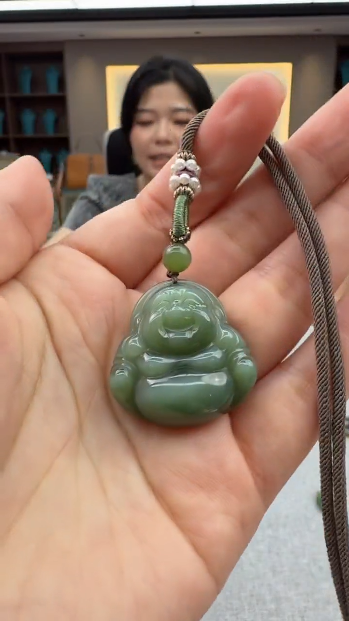 和田玉未镶嵌颈饰317秒拍号 假一罚三