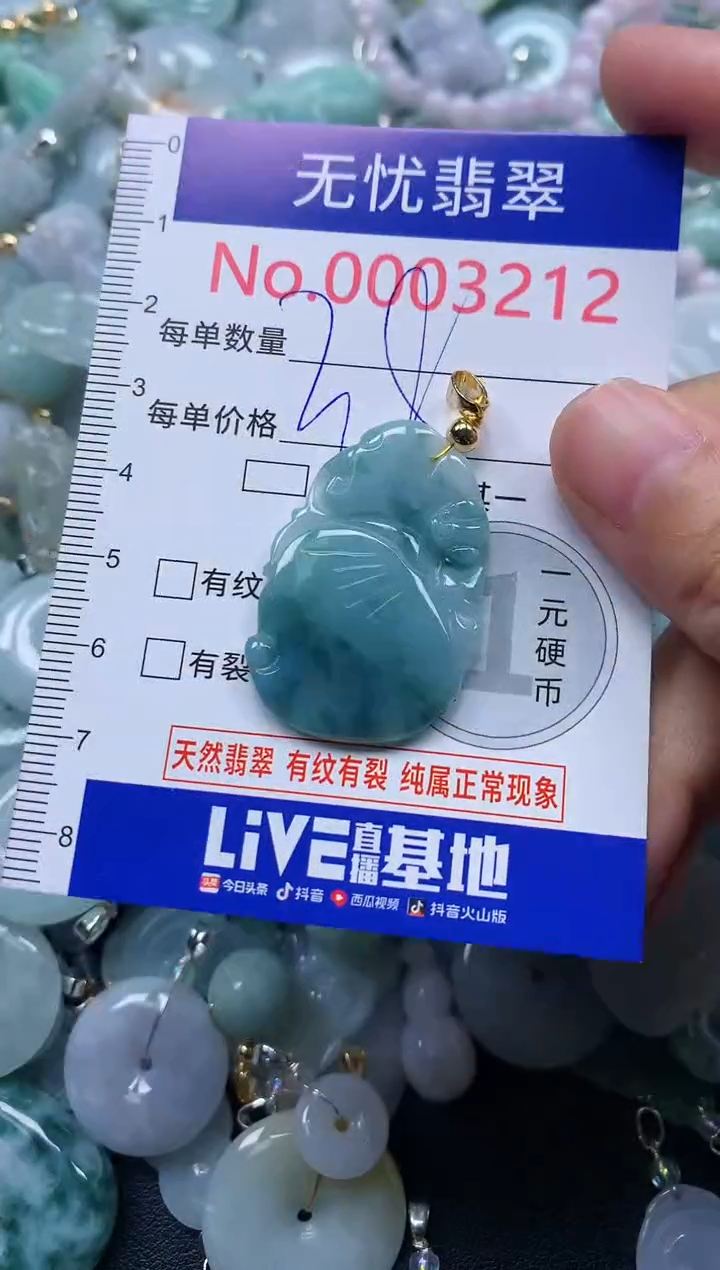 颈饰未镶嵌翡翠3212