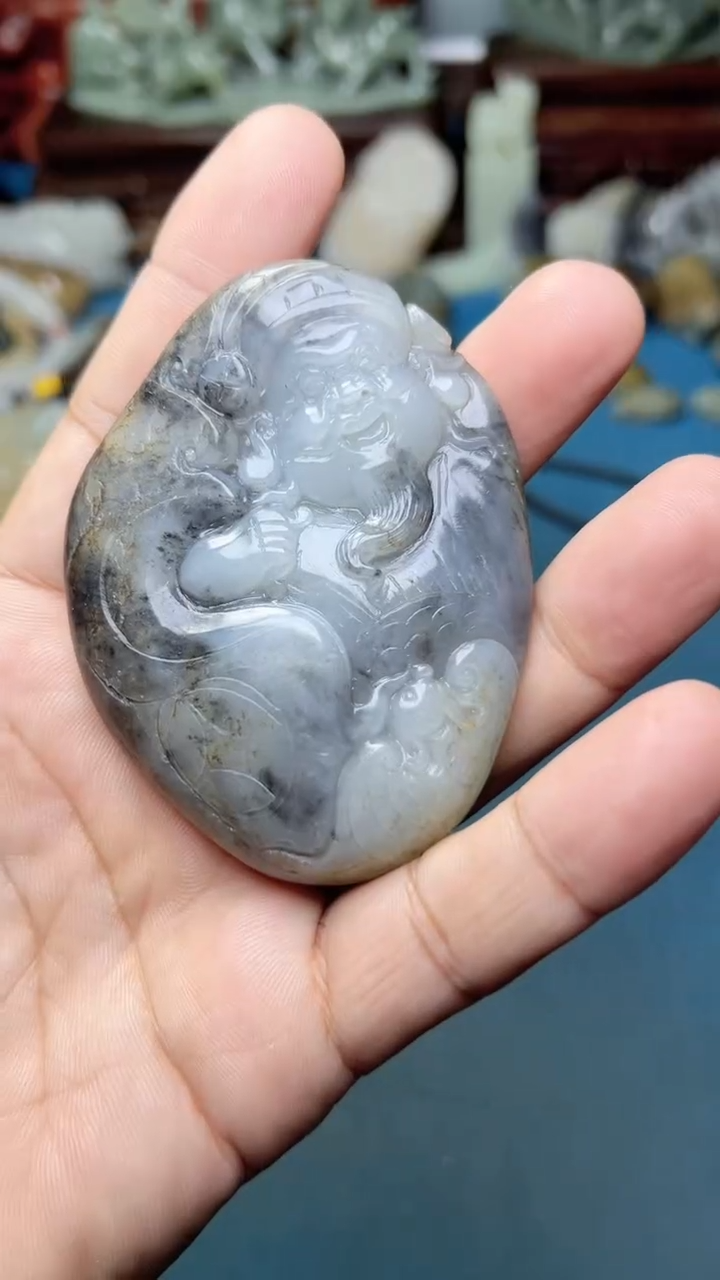 未镶嵌和田玉把件-