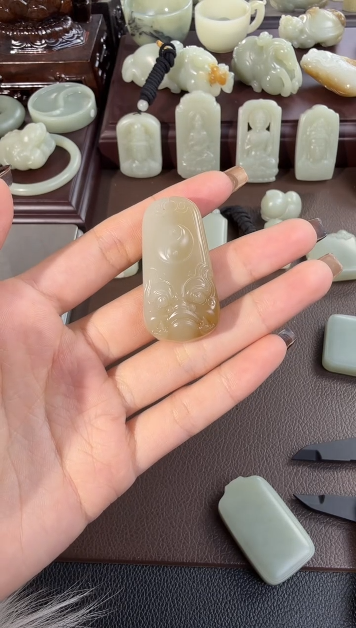 项链未镶嵌和田玉8