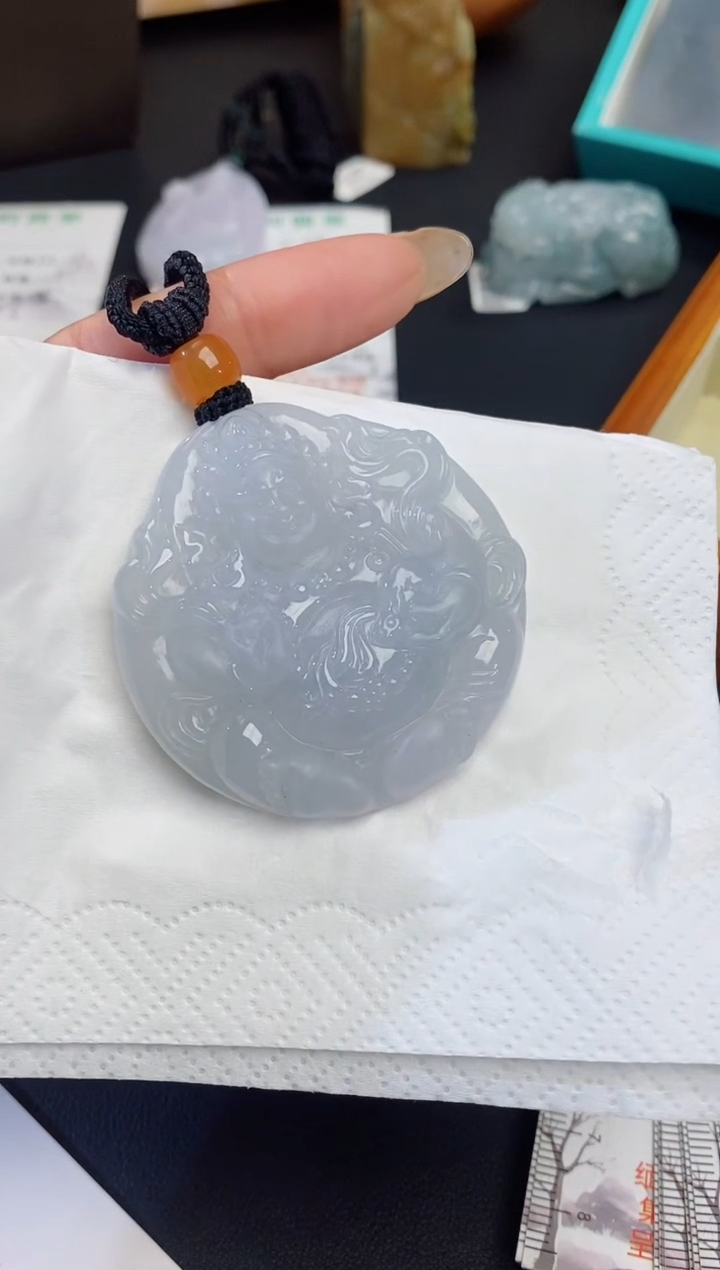 颈饰未镶嵌翡翠缅甸天然A货翡翠