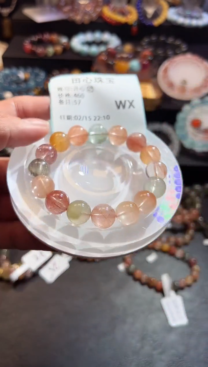【闪购商品】水晶手链未镶嵌水晶57