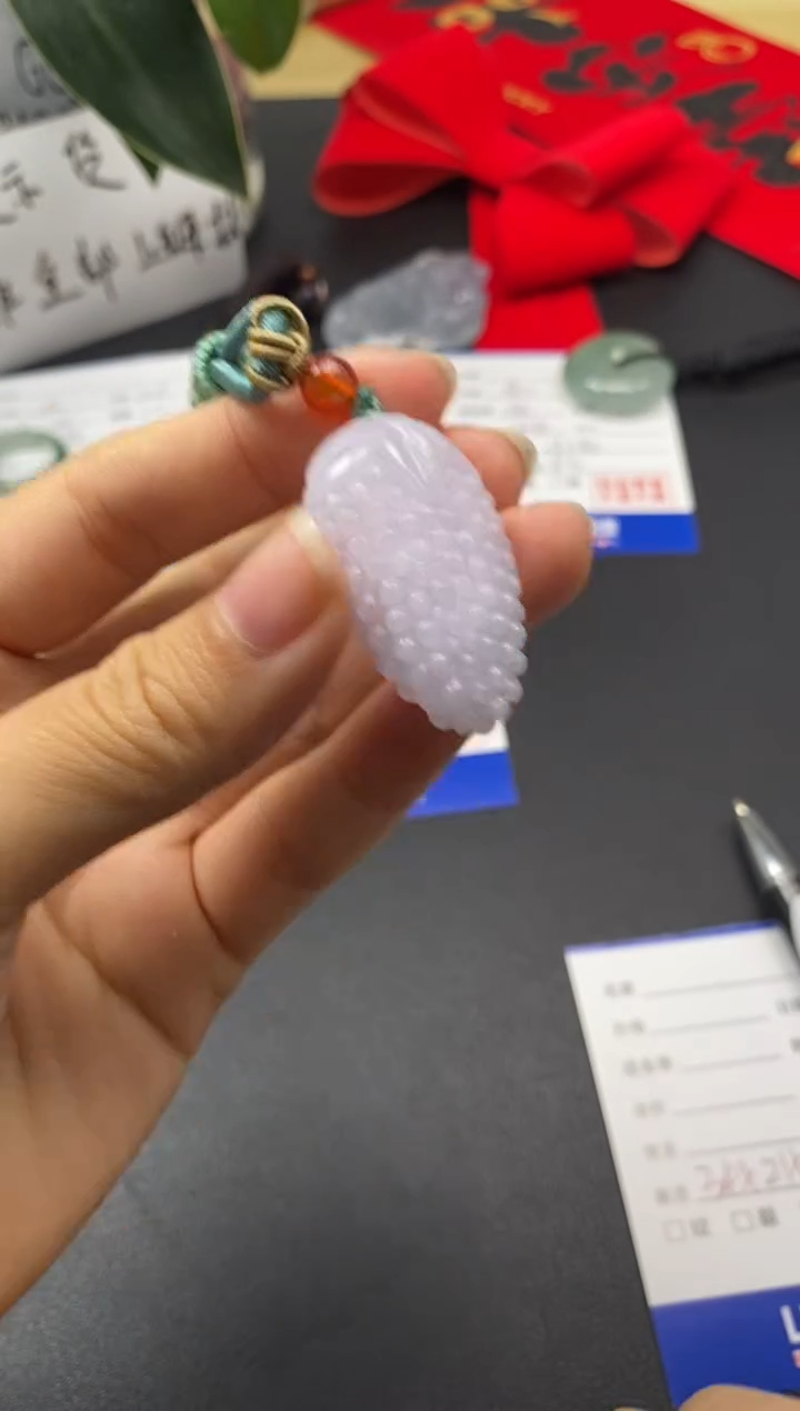 【闪购商品】定制翡翠未镶嵌翡翠葡萄58194