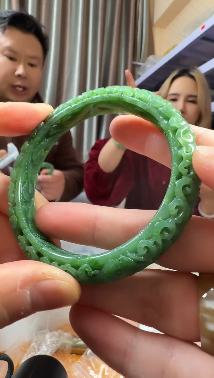 未镶嵌和田玉挂件WJS1228-302  63圈口