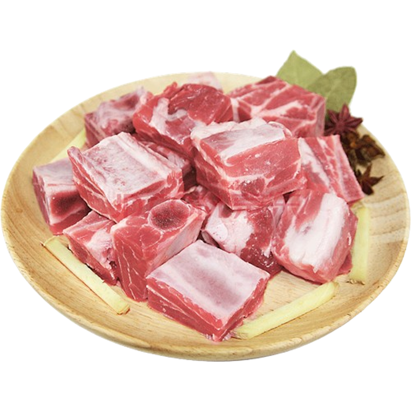 精品排骨约500g±50g（含两端，默认剁碎）