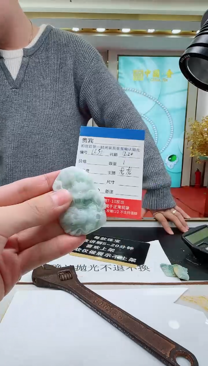 未镶嵌定制翡翠LL51翡翠吊坠-多样性发其一