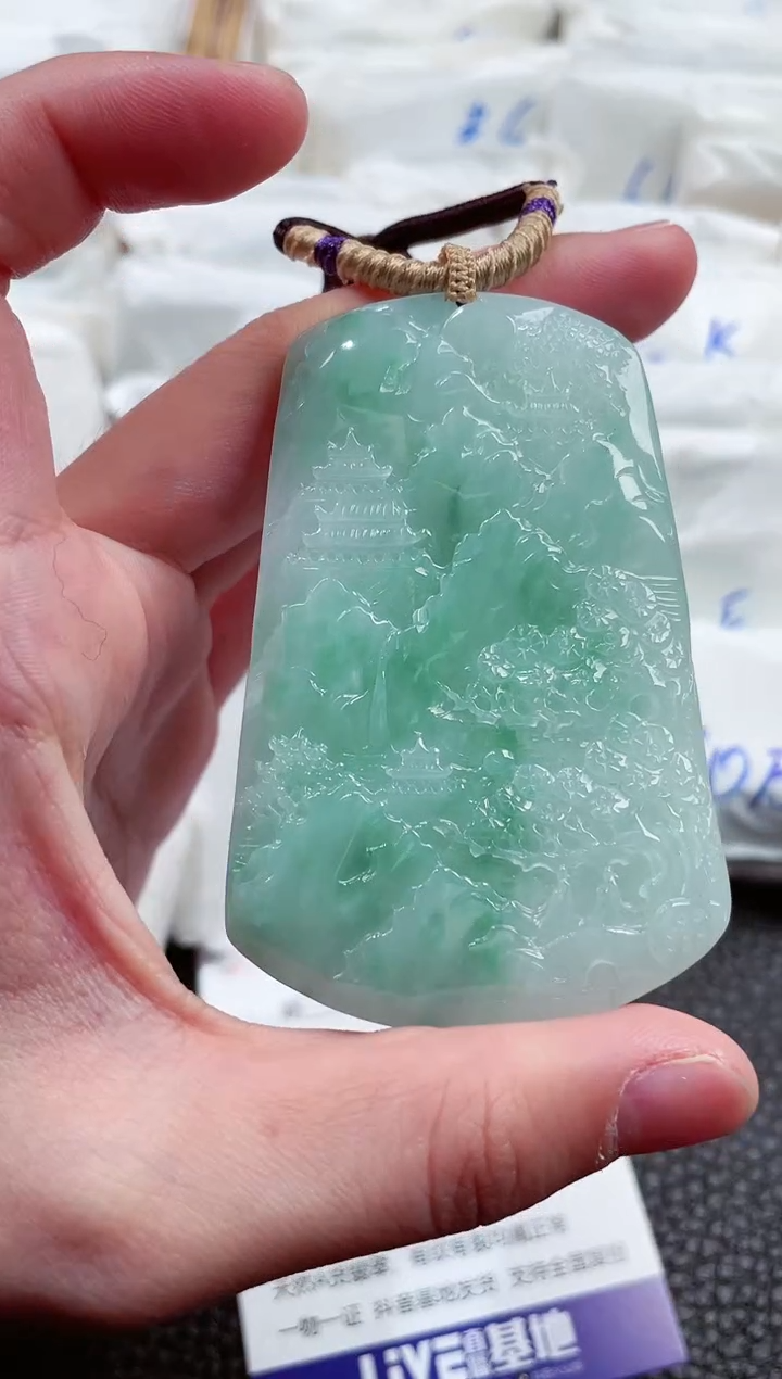 【闪购商品】翡翠颈饰未镶嵌00011906
