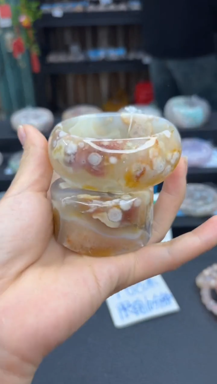 【闪购商品】石英质玉手镯未镶嵌2078（56圈赠送镯心）
