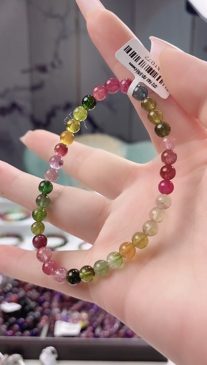 【闪购商品】碧玺单圈6*未镶嵌多人多样性发其一