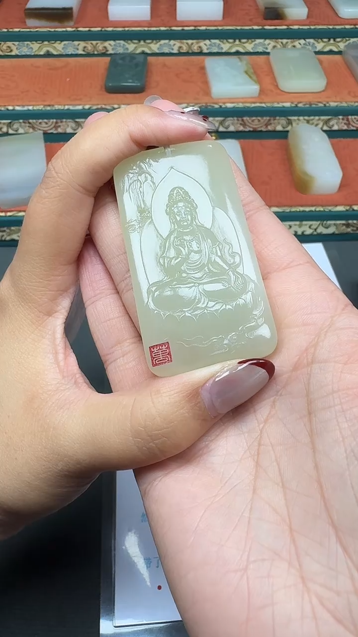 【闪购商品】和田玉颈饰未镶嵌婷婷