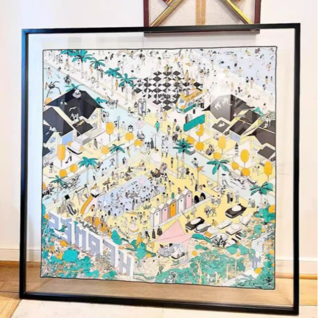 99新 Hermes/爱马仕 海囤J/爱马仕//大丝巾/my50168