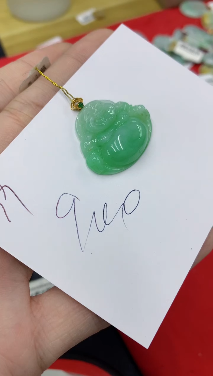 【闪购商品】翡翠颈饰18K金镶嵌号链接1111111111
