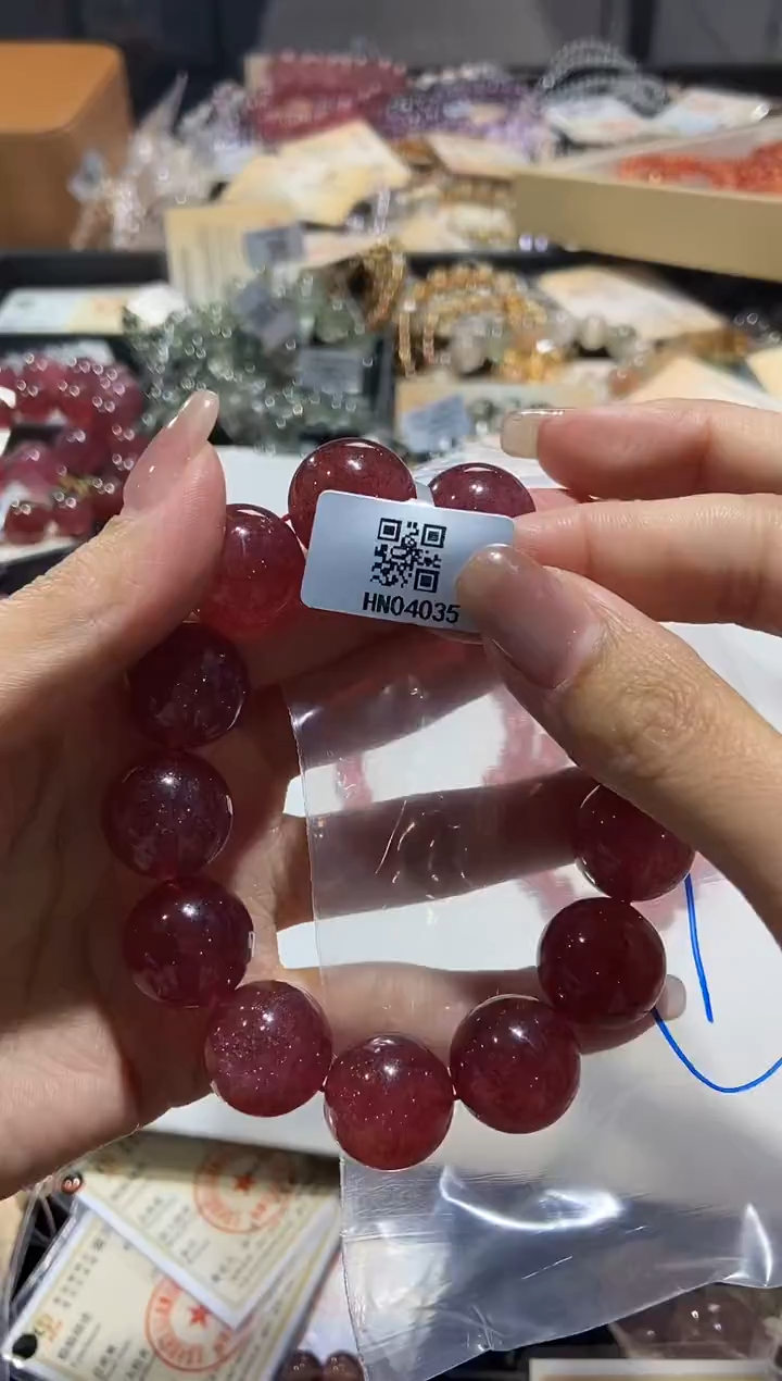 【闪购商品】石英质玉未镶嵌手串手串