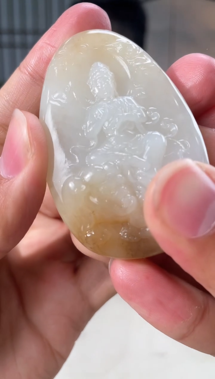 【闪购商品】定制和田玉和田玉（多样性拍一发一带证）260144