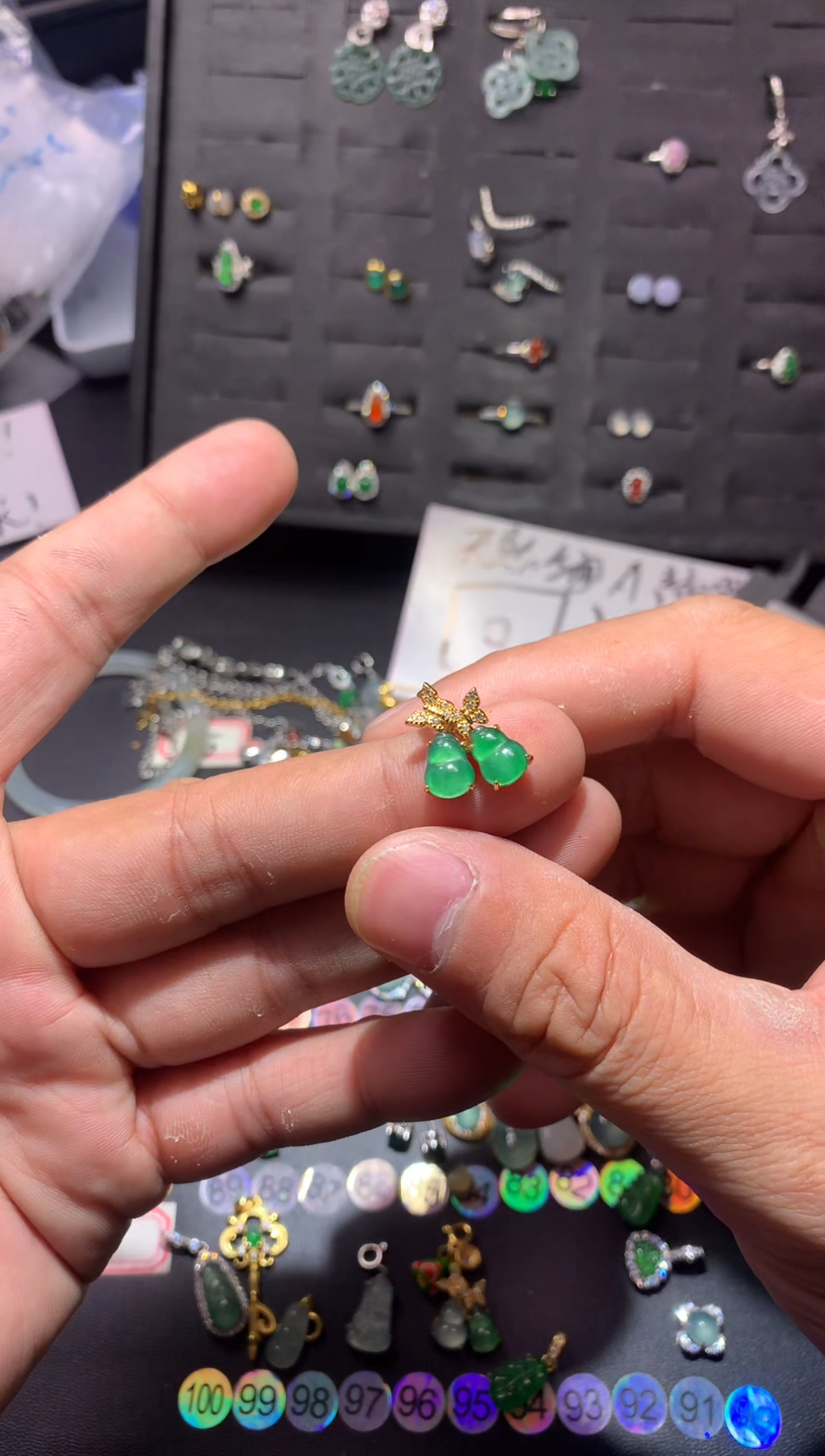 吊坠(不含链)未镶嵌翡翠秋*1