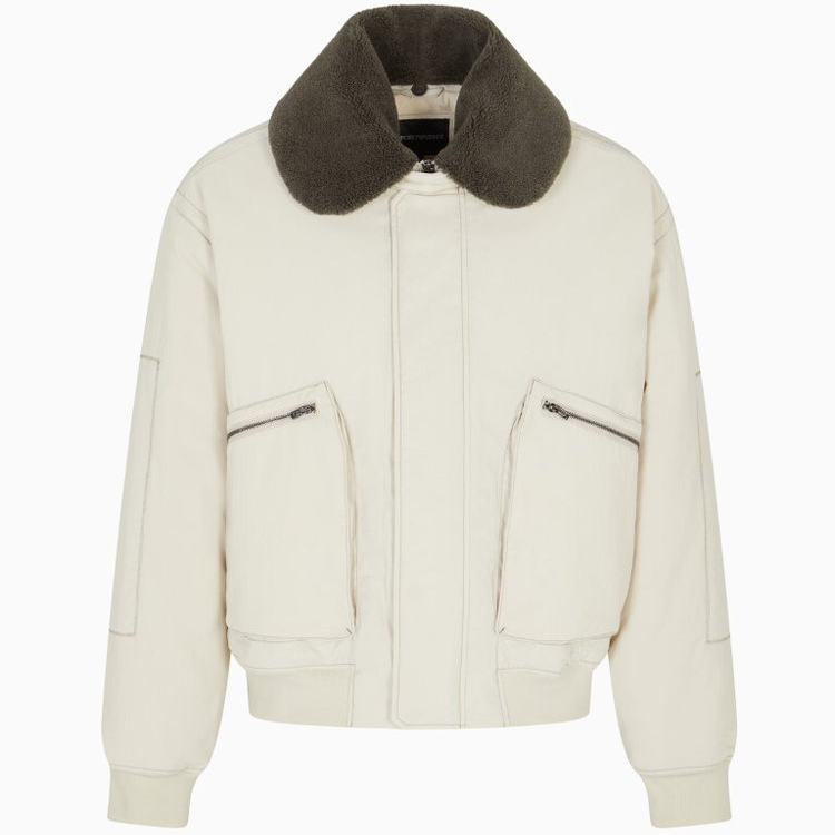 TOM FFIOR 【阿*尼-1w】冬日暖阳！男士翻领飞行领棉服夹克外套8624