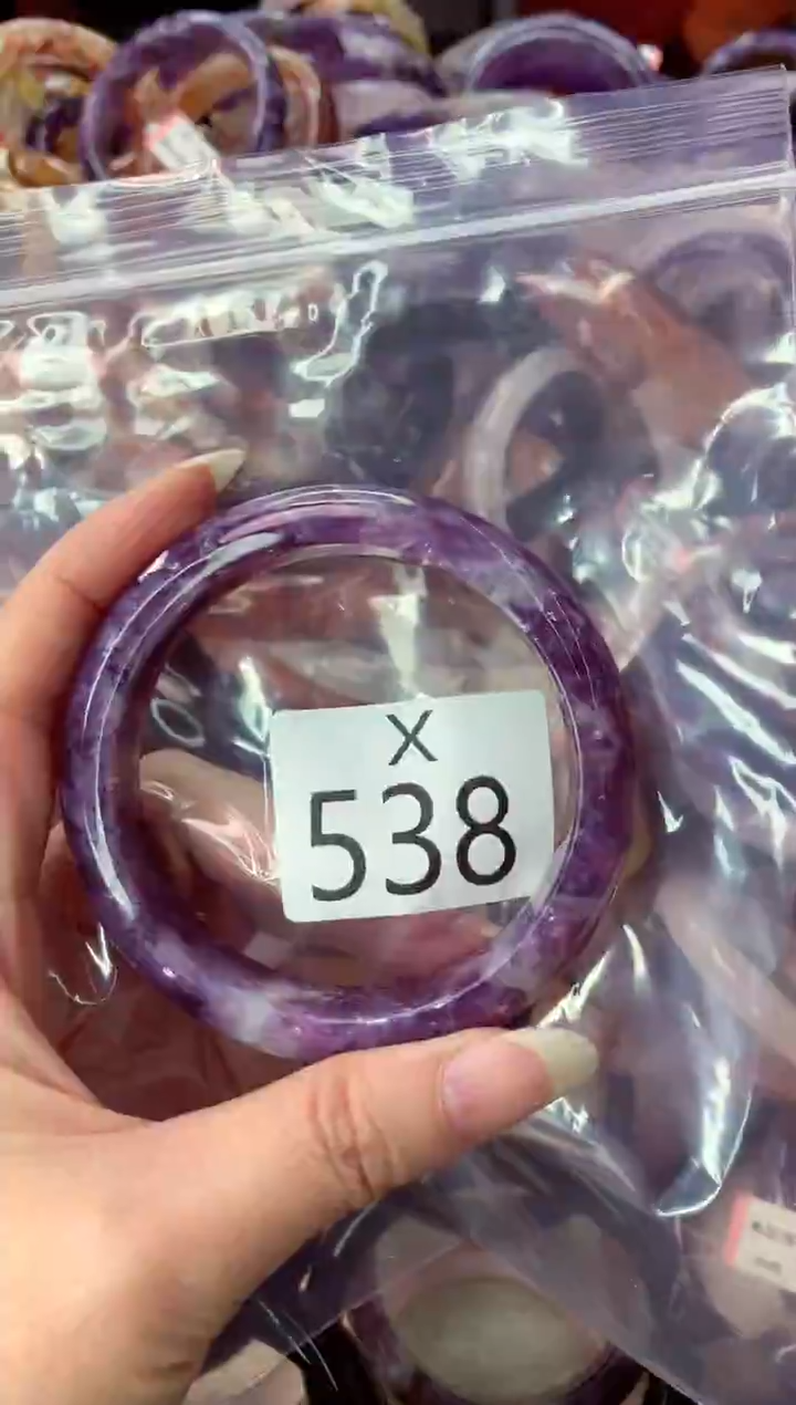 未镶嵌手镯水晶X538-62