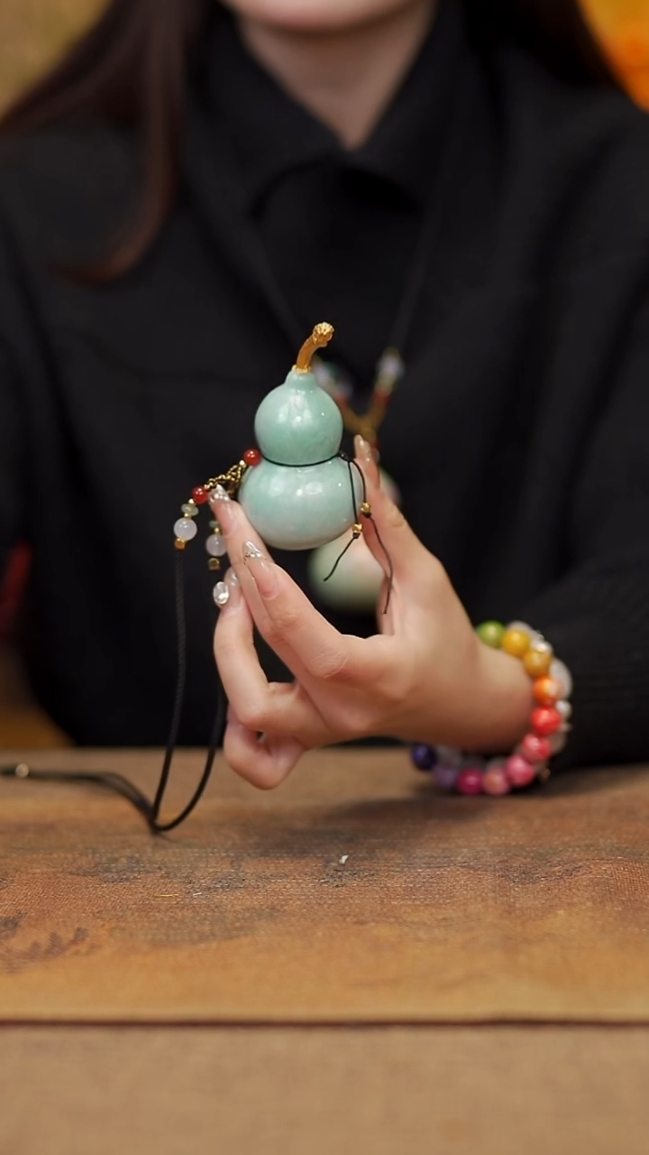 【闪购商品】317宴禾堂大漆脖挂葫芦68