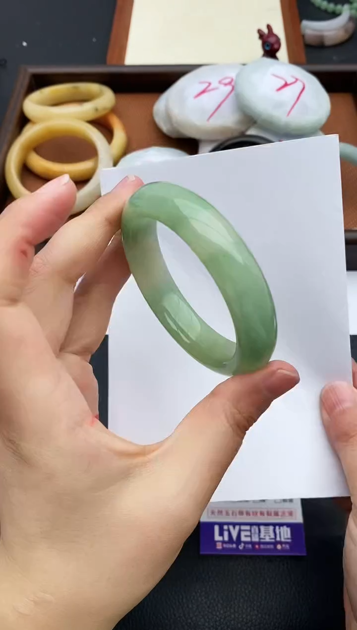 未镶嵌手镯石英质玉187+53/54