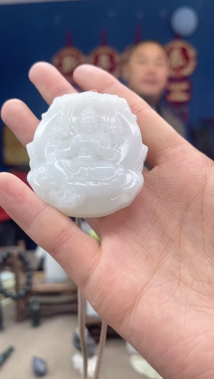 【闪购商品】和田玉颈饰未镶嵌1