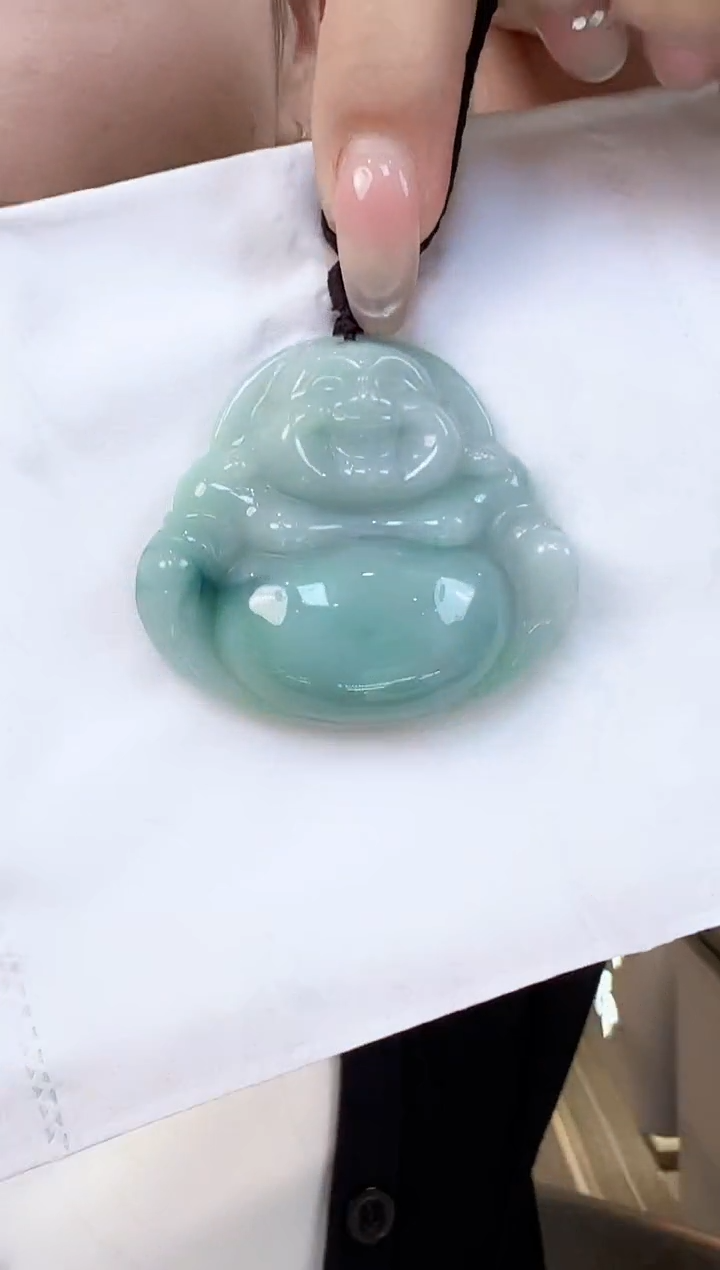 吊坠(不含链)未镶嵌翡翠佛公（送绳）