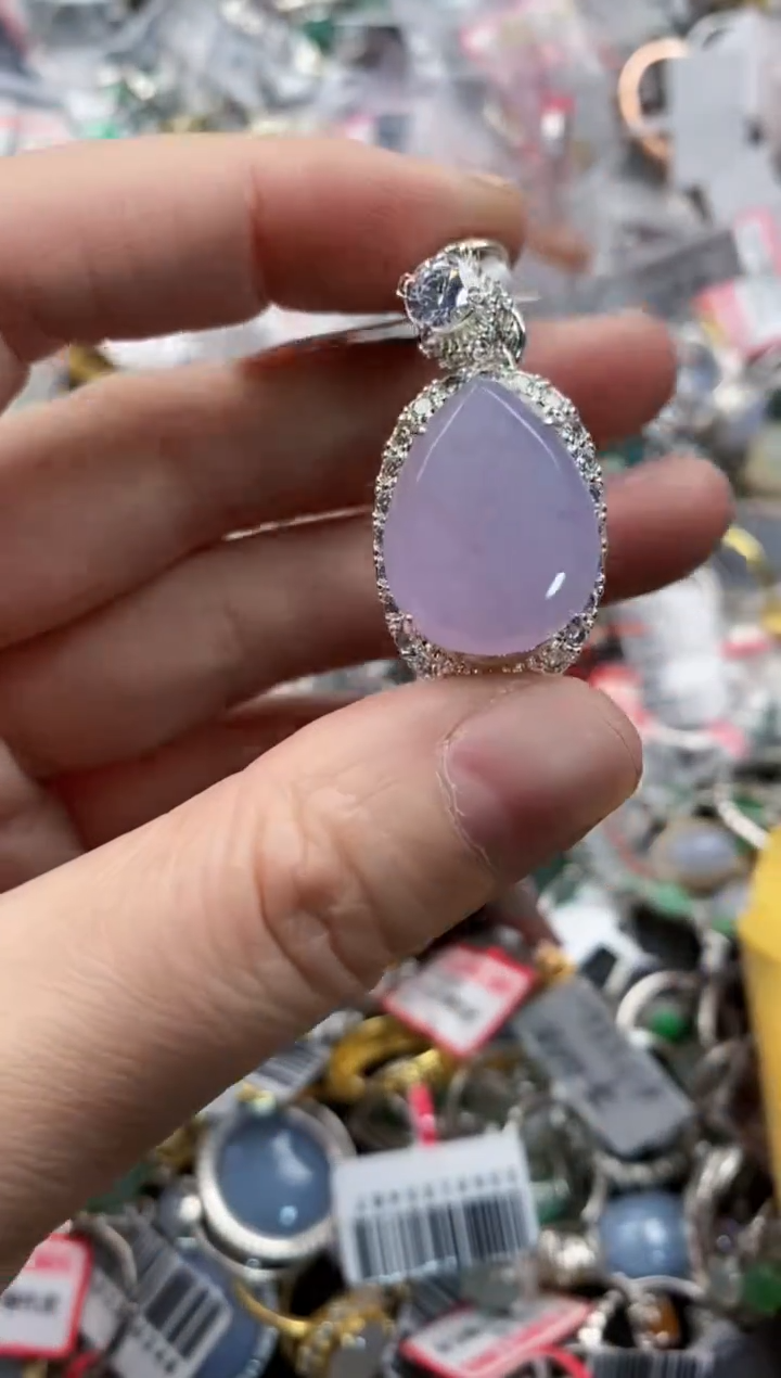 未镶嵌戒指翡翠555----8