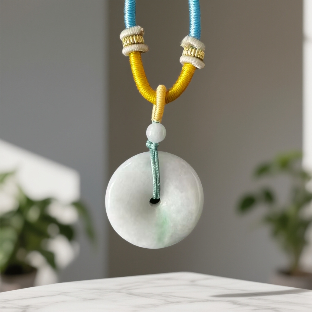 非金属珐琅吊坠 平安扣-【春姐专属】