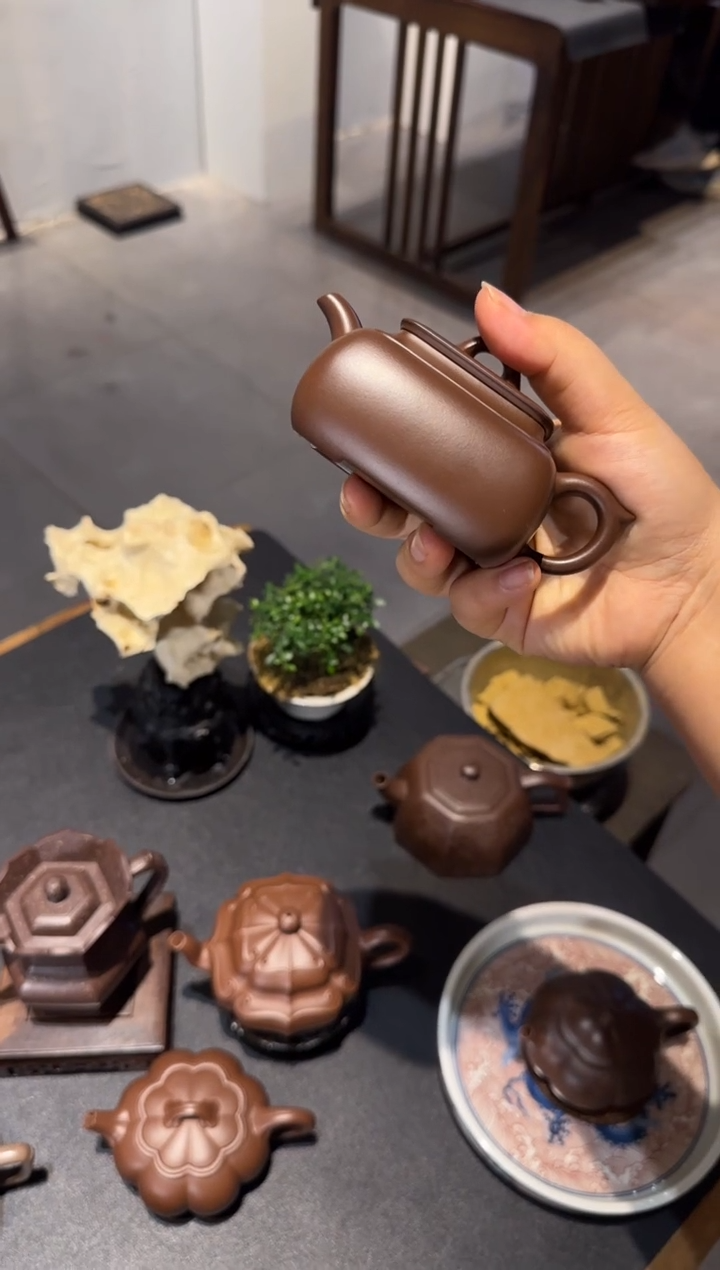 茶壶紫砂梦***3长四方 紫砂壶