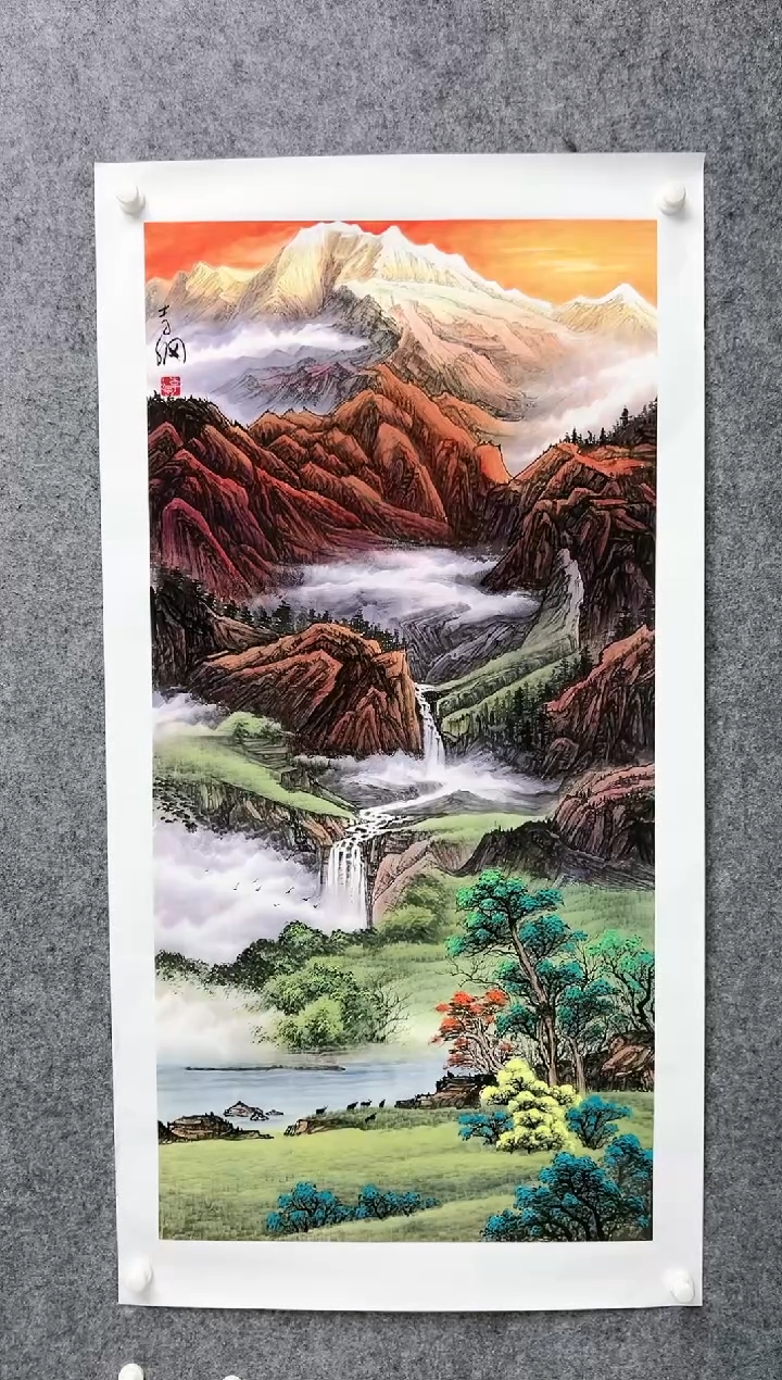 【闪购商品】绘画李纲-8平尺-国画