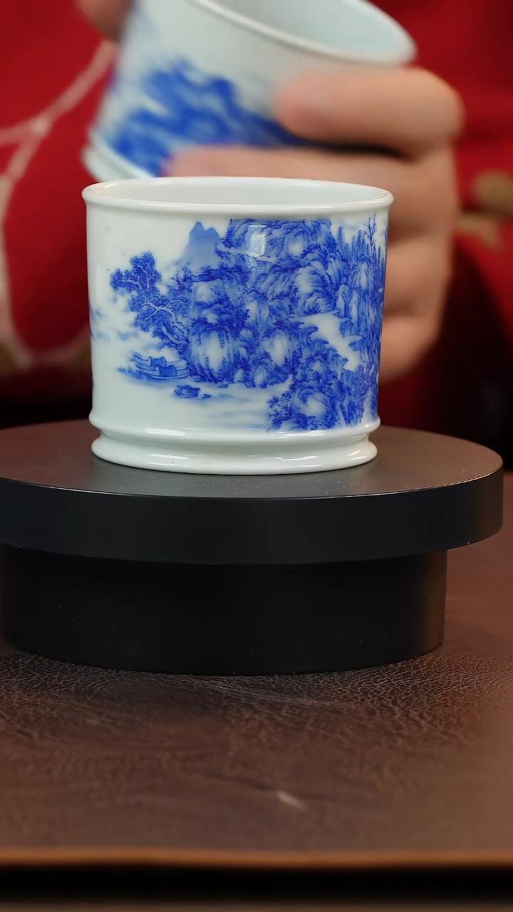 【闪购商品】青山秋雨重工青花专场