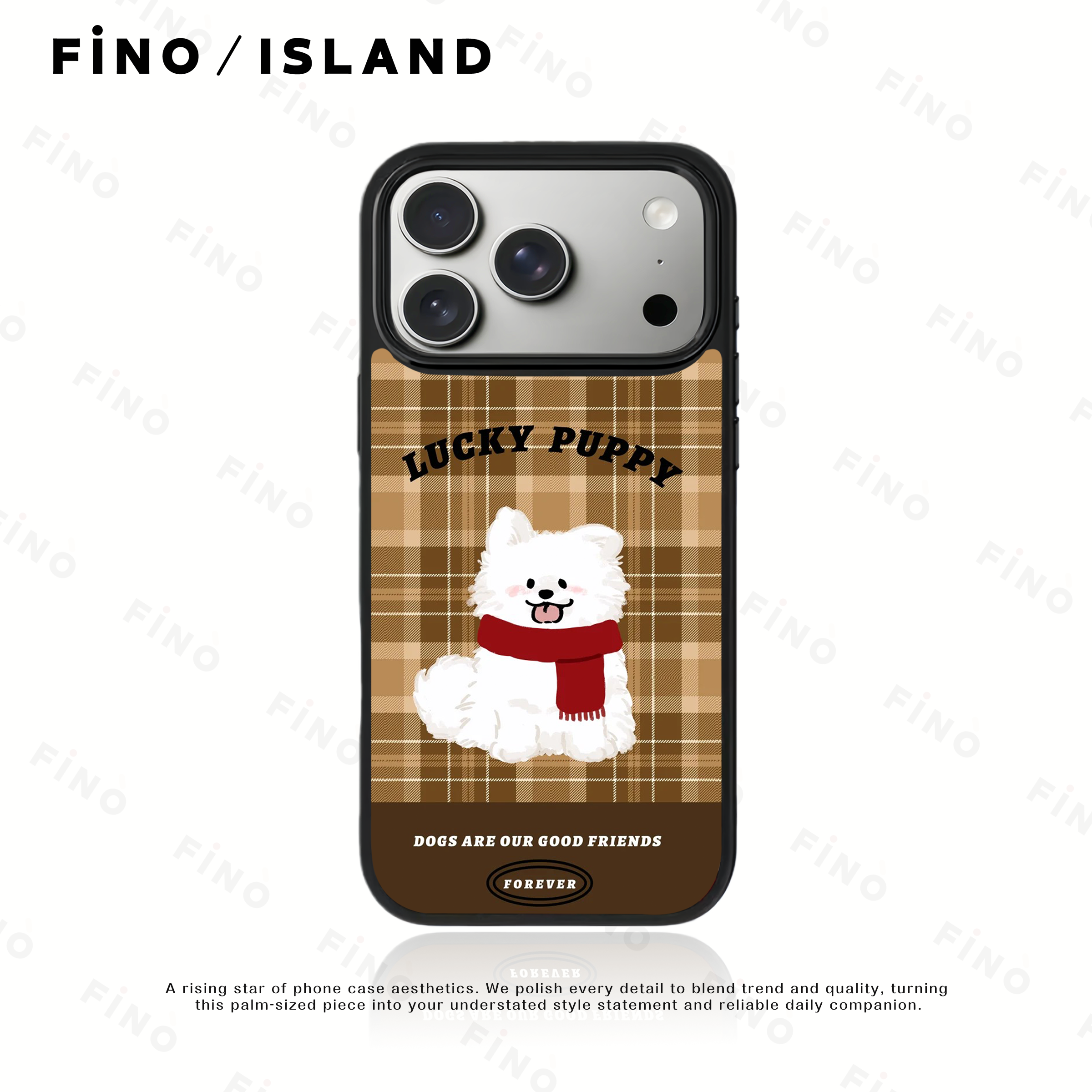 红围巾小呆适用iphone 17promax手机壳防摔个性小众高级磁吸神甲