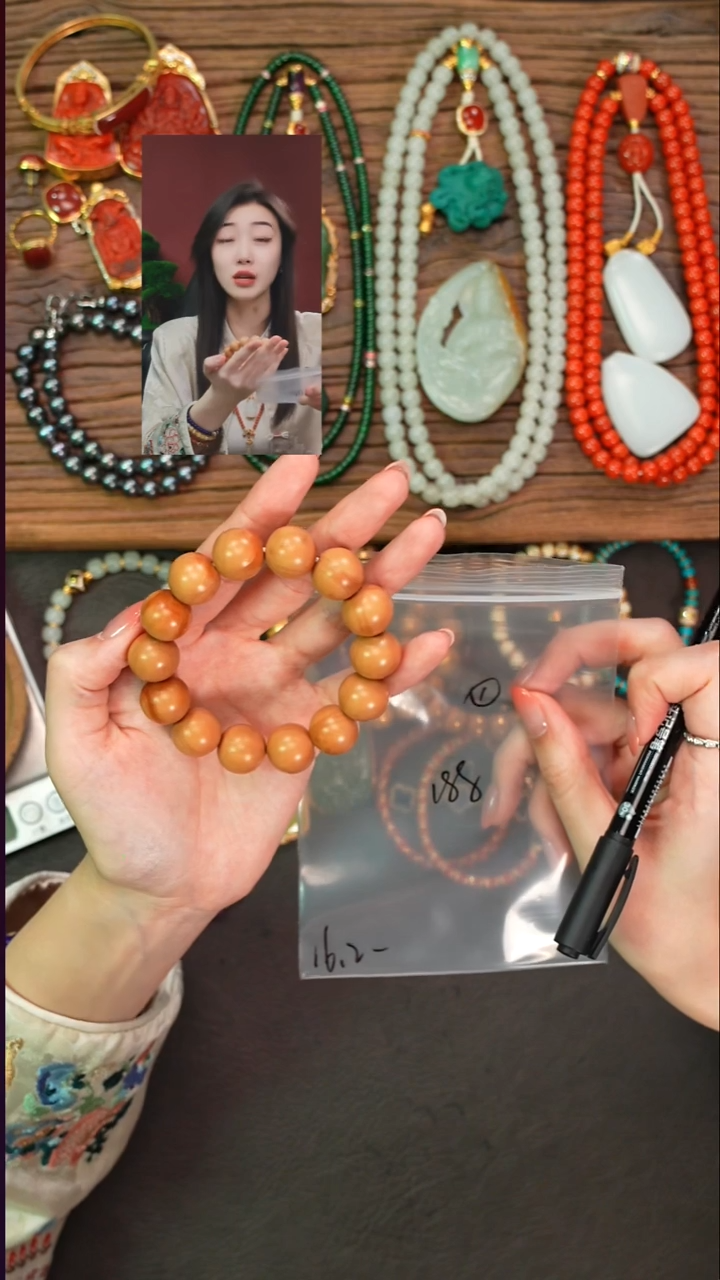 手串橄榄核俗*遇见文玩品质回血