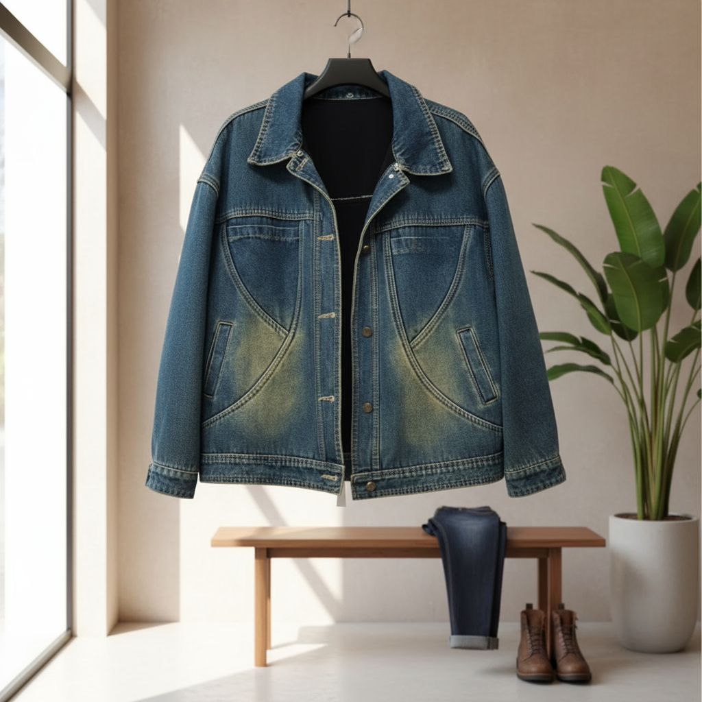 秋冬新款洋气显瘦百搭休闲牛仔外套C856短款上衣