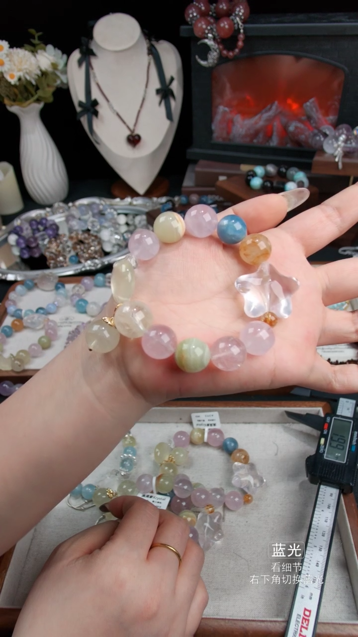 未镶嵌手链水晶07多样性发货 发其一