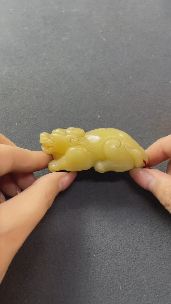 【闪购商品】铜寿山石瑞兽手把件Z