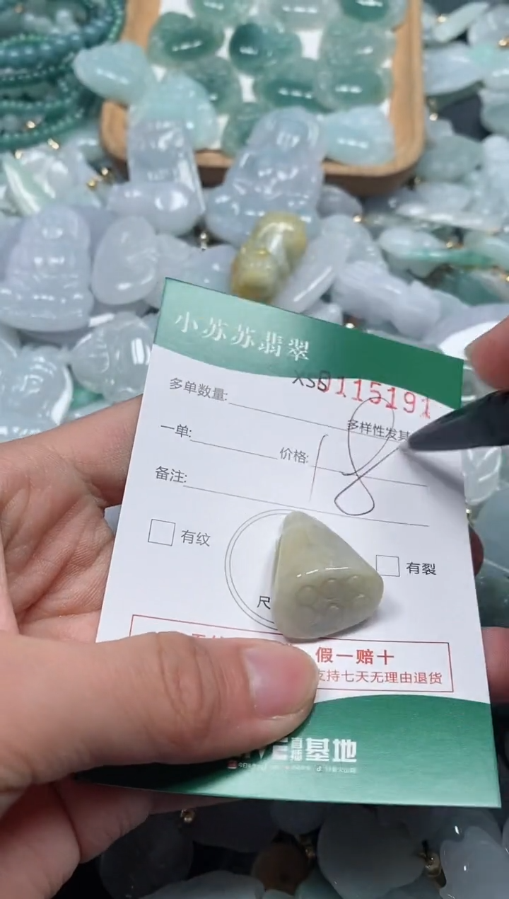 【闪购商品】翡翠颈饰未镶嵌闪购商品0115191