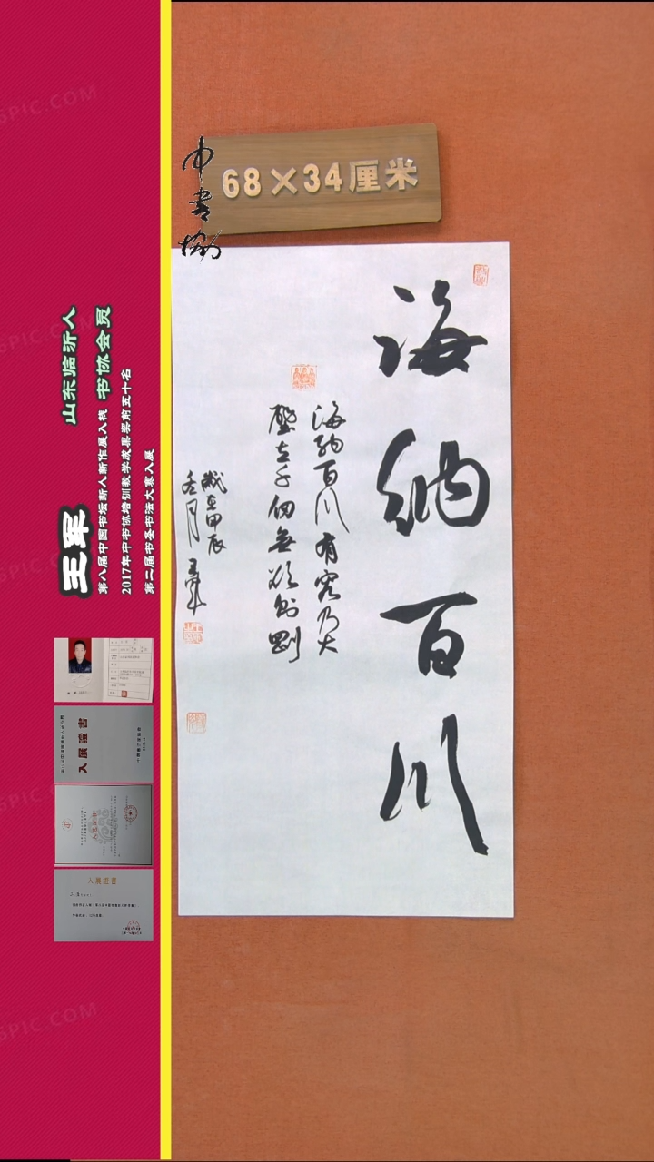 【闪购商品】书法158王军书法作品