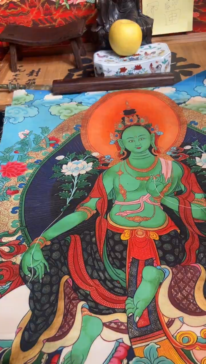 卷轴画卷轴画奥奥的唐卡
