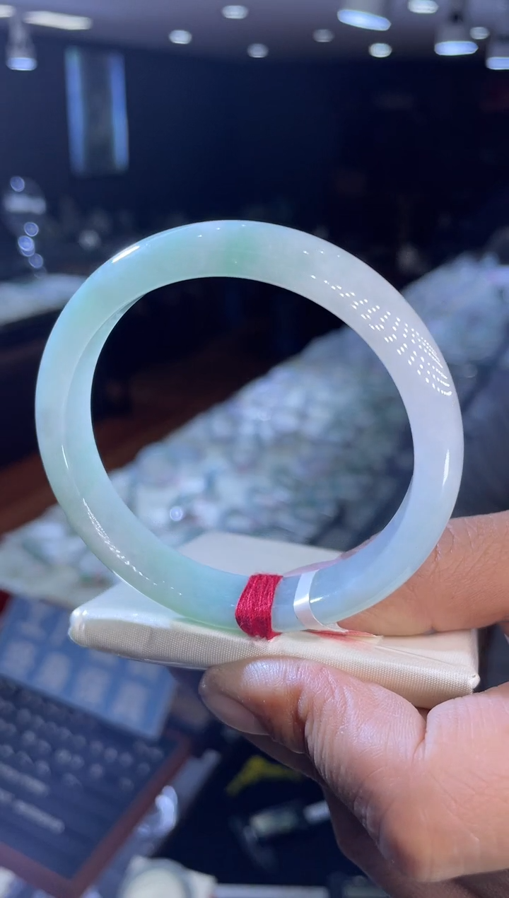 未镶嵌手镯翡翠正圈58-59