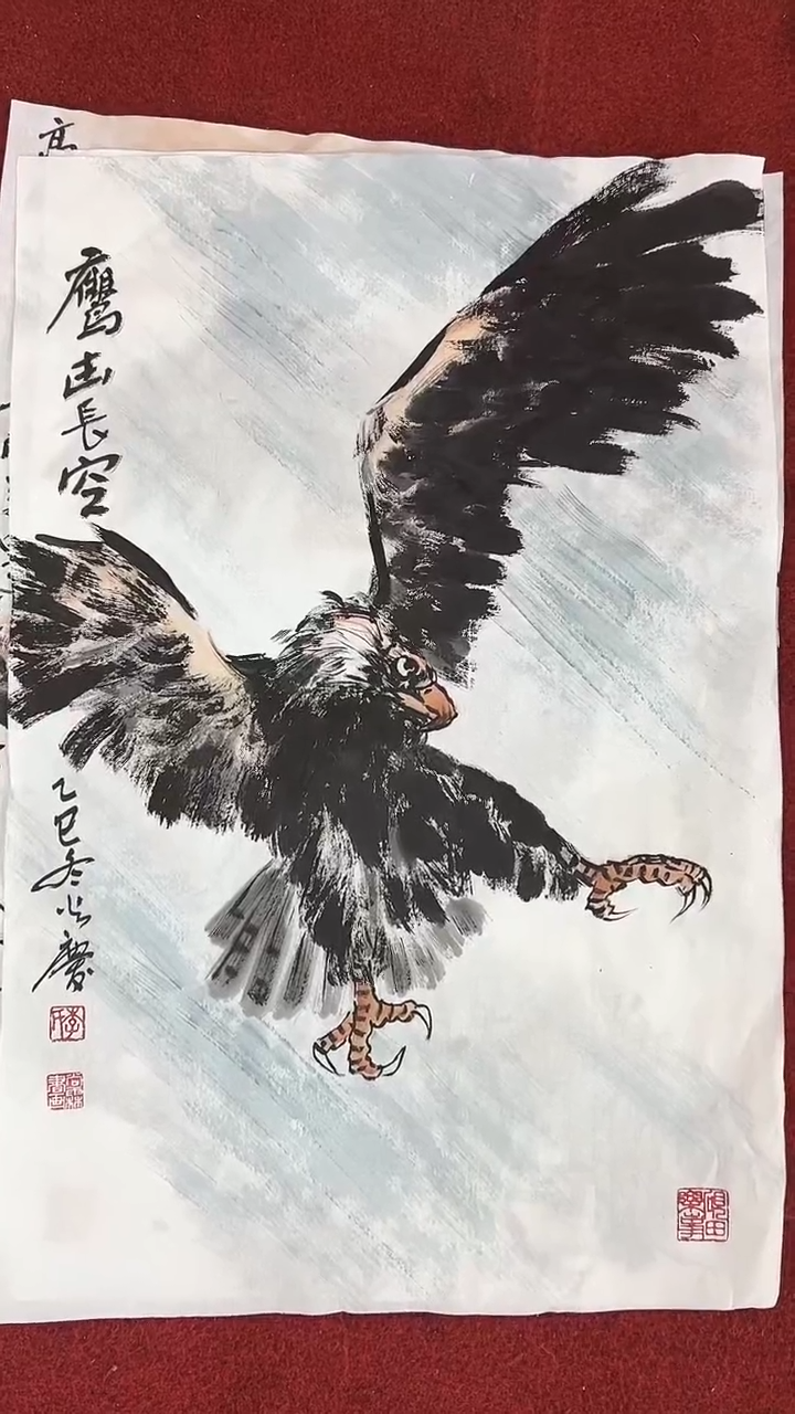 国画李火庆/国画/花鸟