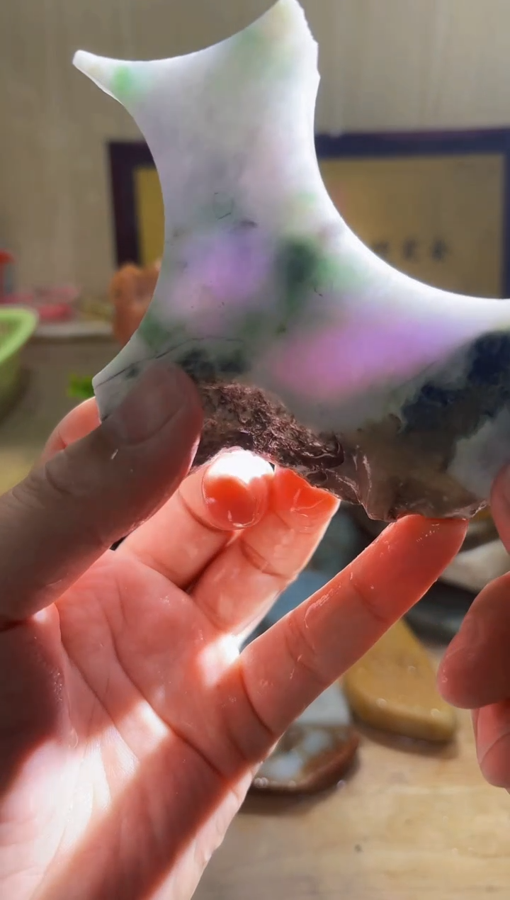 未镶嵌挂件翡翠A货常星2588