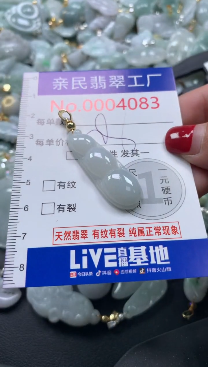 颈饰未镶嵌翡翠4083