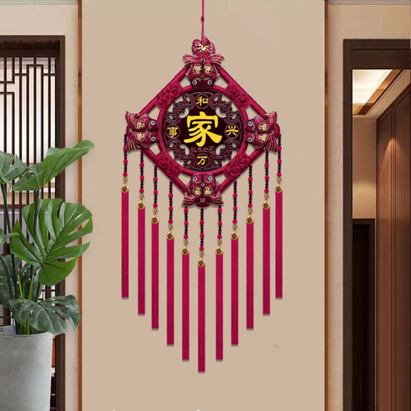 【文创好物】【大号-故宫红民族风】中国结挂件新年客厅装饰品挂