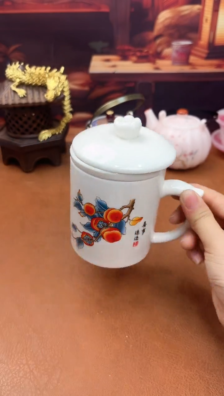 陶瓷茶具摆件旅行套组