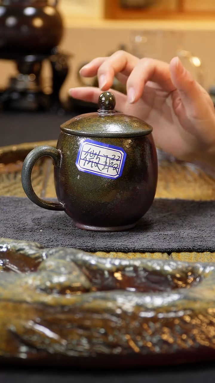 紫砂柴烧A*C纯自然柴烧220毫升