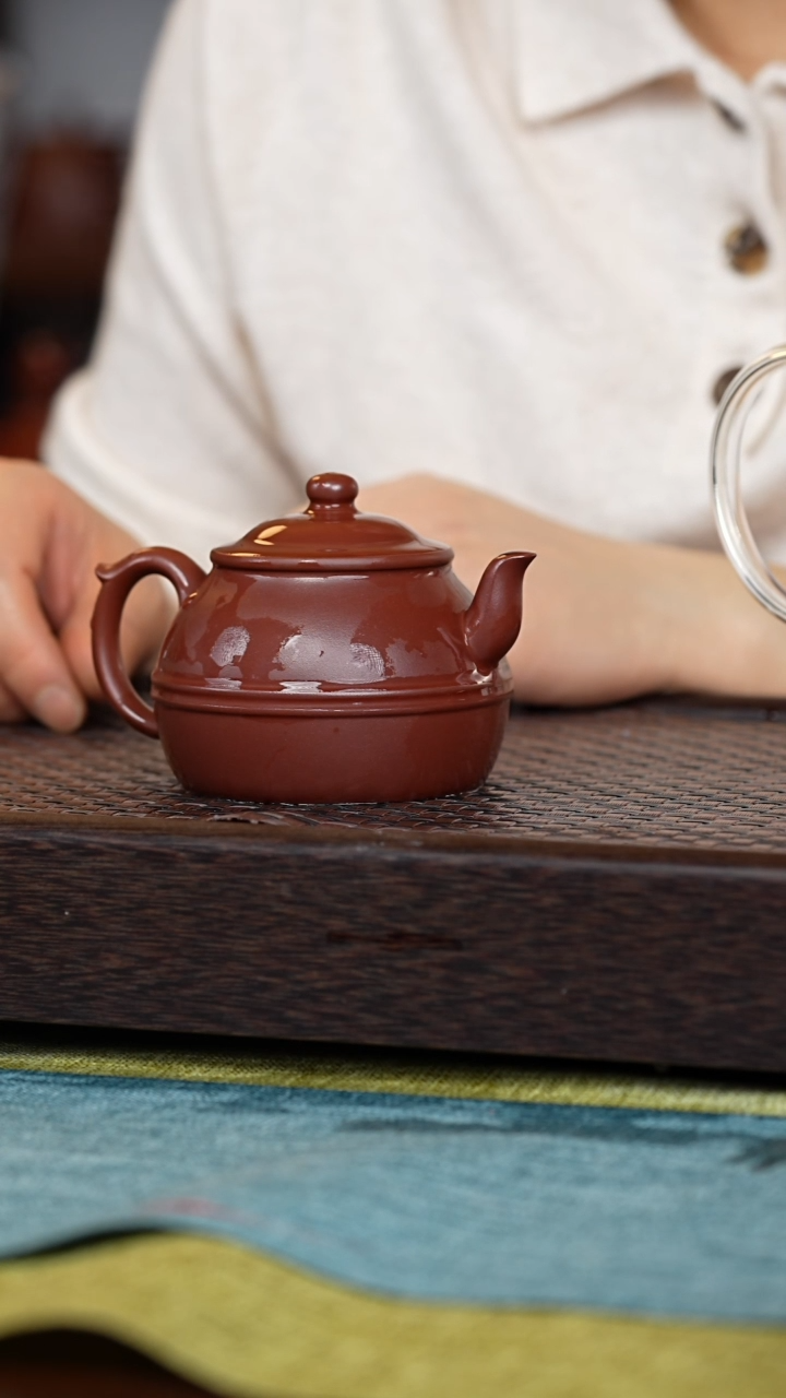 【闪购商品】紫砂茶壶腰线200毫升