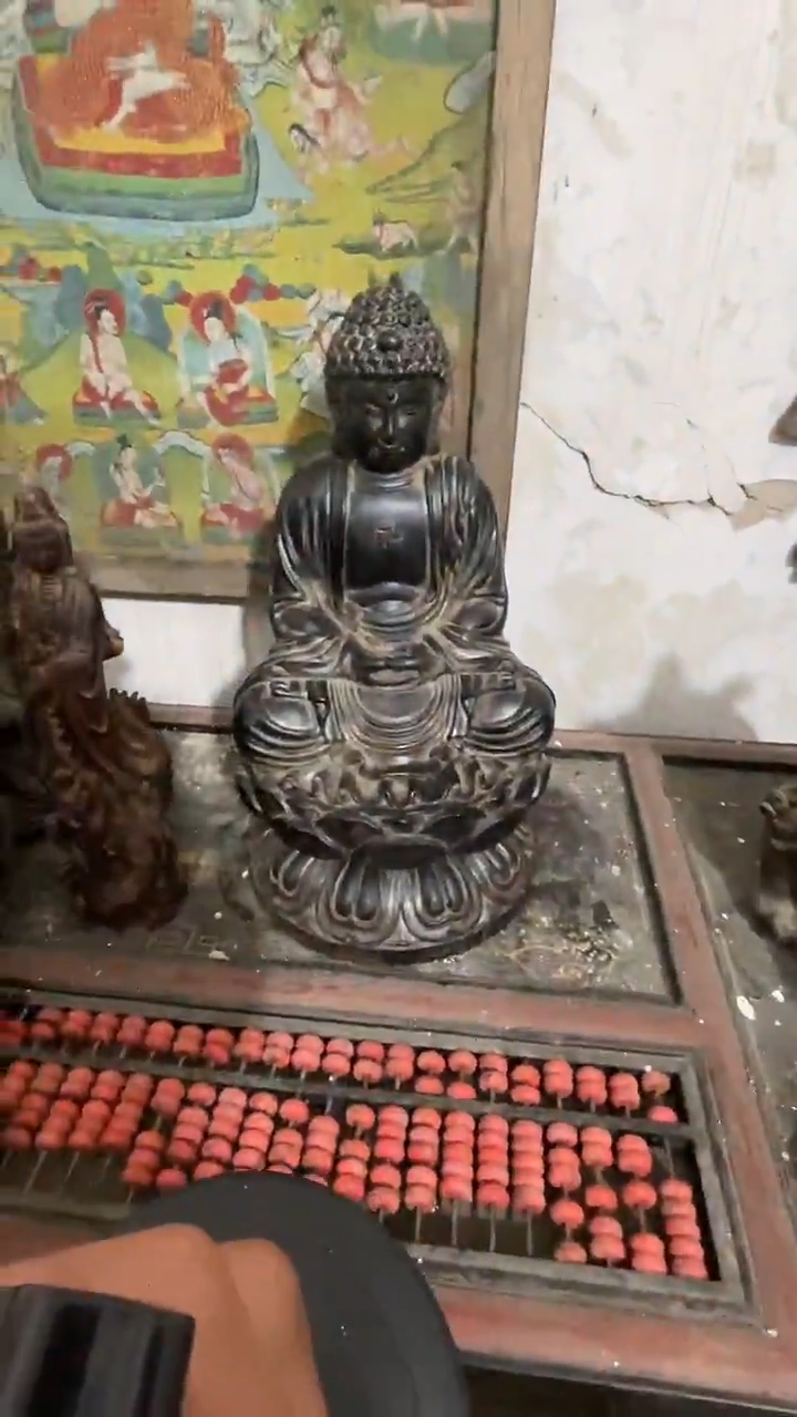 【闪购商品】木木雕新年快乐香木摆件