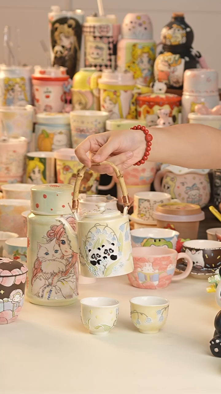 其他景德镇釉下彩手绘设计师款陶瓷